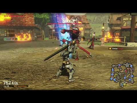 Hyrule Warriors: Age of Calamity - Sooga Boss Fight