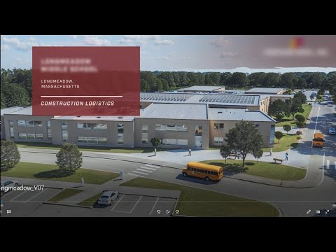 School demolition and Construction animation #v5d