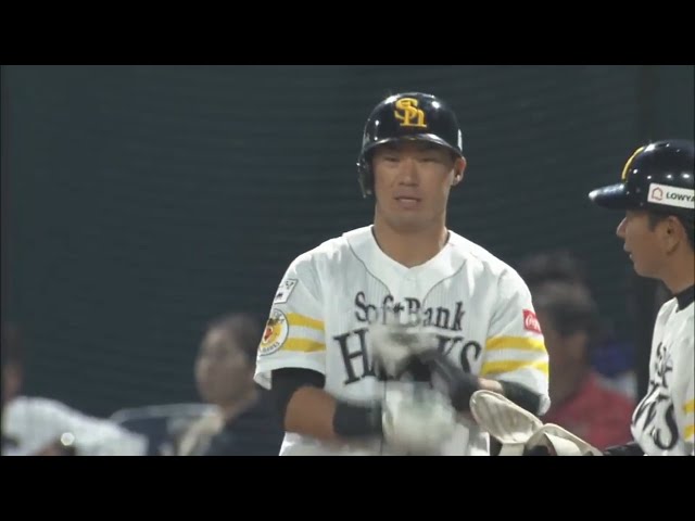【ファーム】ホークス・長谷川勇 詰まりながらもしぶとくタイムリー!! 2017/6/7 H-Bs(ファーム)