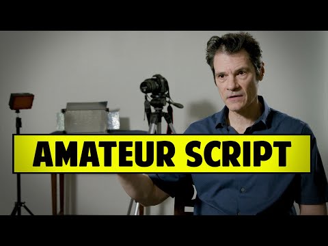 A Professional Script Vs An Amateur Script - Mark Sanderson