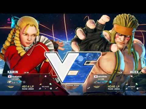[SF5] rank/player match