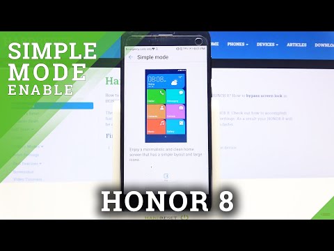 How to Disable Easy Mode on HONOR 8 – Simple Mode