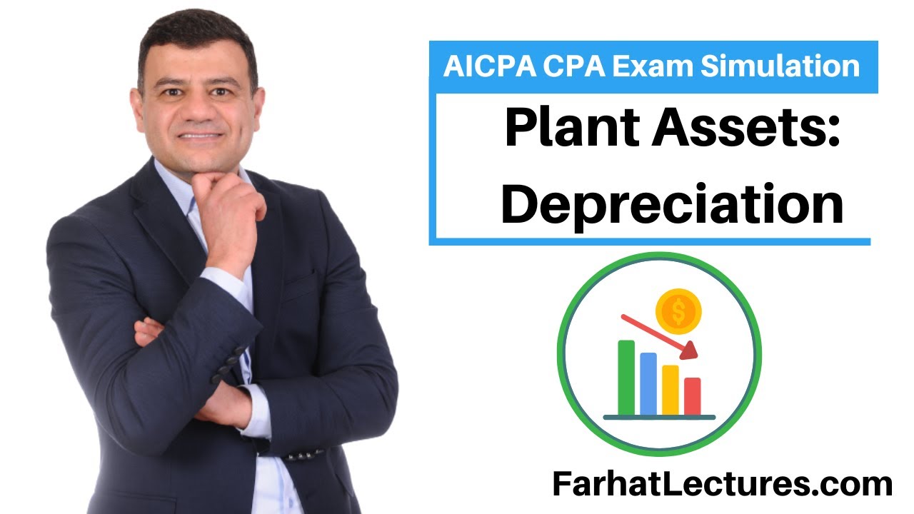 CPA exam Simulation Depreciation Expense