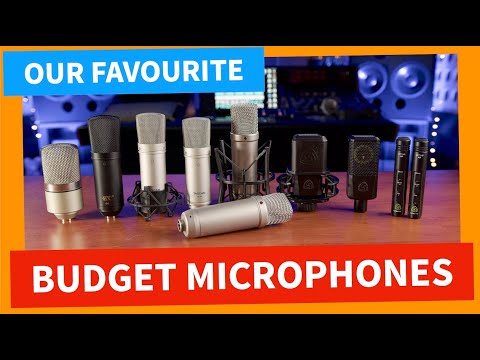 Our Favourite BUDGET Condenser Microphones!