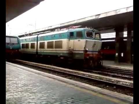 Partenza E656 001 con Exp. 853 - RomaTermini - 02/07/2009