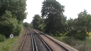 preview picture of video 'Cabview Hastings DEMU 1001 Tonbridge Yard to Hastings 5Y67 27.06.13'