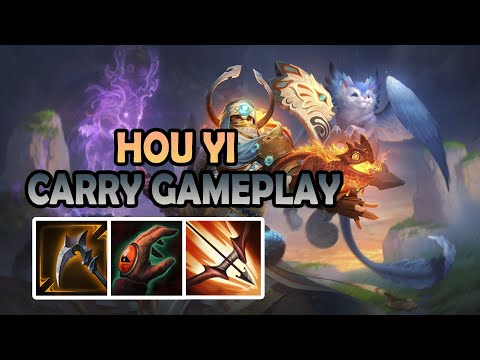 ONE OF THE BEST CARRIES IN SEASON 9! | Hou Yi Gameplay | (SMITE) Conquest