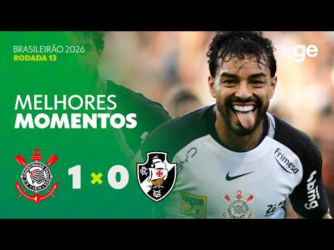 Gols e lances de Corinthians x Vasco da Gama
