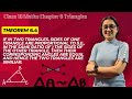 What Is Theorem 6 4 In Maths Class 10 Class 10 Maths Chapter 6 Triangles SSS Similarity Of ️
