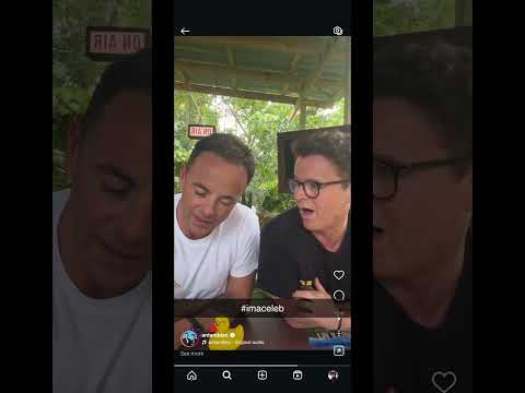 When Ant and Dec recognise youuuuu! #imaceleb #antanddec #itv #love #positivevibes #algorithm #epic