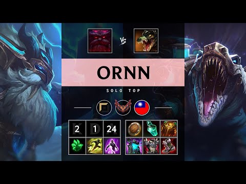 Ornn Top vs Renekton - TW Grandmaster Patch 25.16