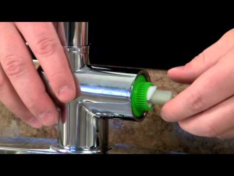 How to Replace a Ceramic Disc Cartrdge from a KS8881DL Kitchen Faucet