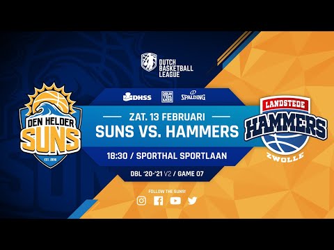 Den Helder Suns - Landstede Hammers (13-02-2021)