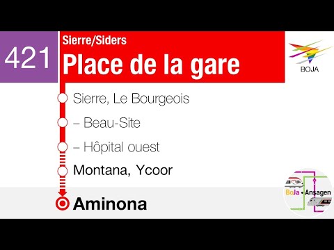 SMC Ansagen | 421 Sierre/Siders - Aminona | BoJa Ansagen