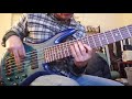 Adam Nitti playing John Patitucci's 'Avenue D' bass solo
