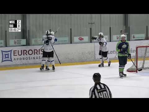 Optibet Hokeja līga. Mogo/LSPA - HS Rīga. Spēles labākie momenti. (29.10.2022.)