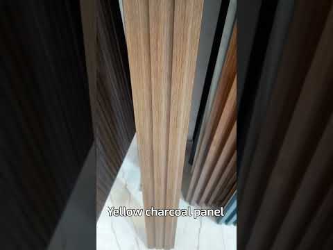Charcoal louver texture wood