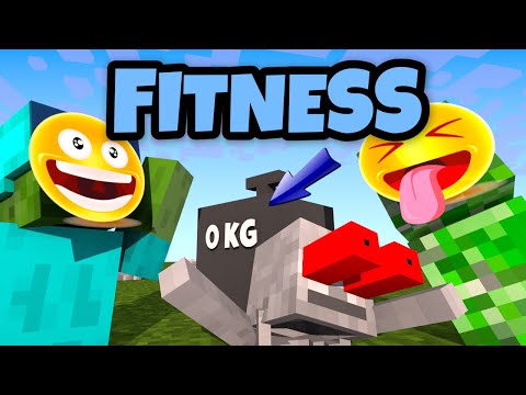 MONSTER SCHOOL - FITNESS AND MORE - MINECRAFT ANIMATION