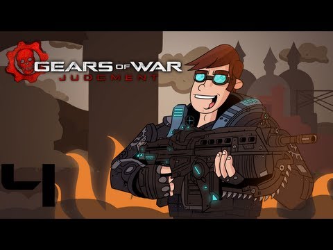 Gears of War Judgment Campaign Gameplay / Walkthrough w/ SSoHPKC Part 4 - Horde