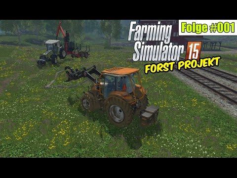 Lumberjacks at the Start | Forestry Project #01 Farming Simulator 15 ★ Let's Play LS 15