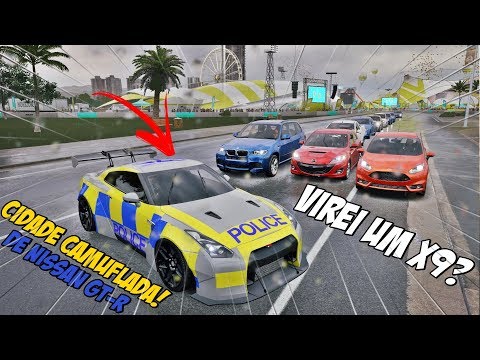 CIDADE CAMUFLADA - VIREI UM X9 - FORZA HORIZON 3 - GAMEPLAY