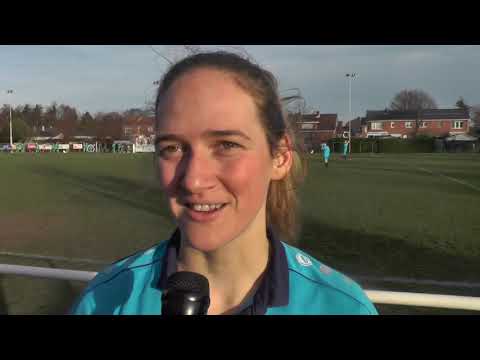 Sabrina Broos na GFA Sinaai - KVC DT Borsbeke op 11.01.2020