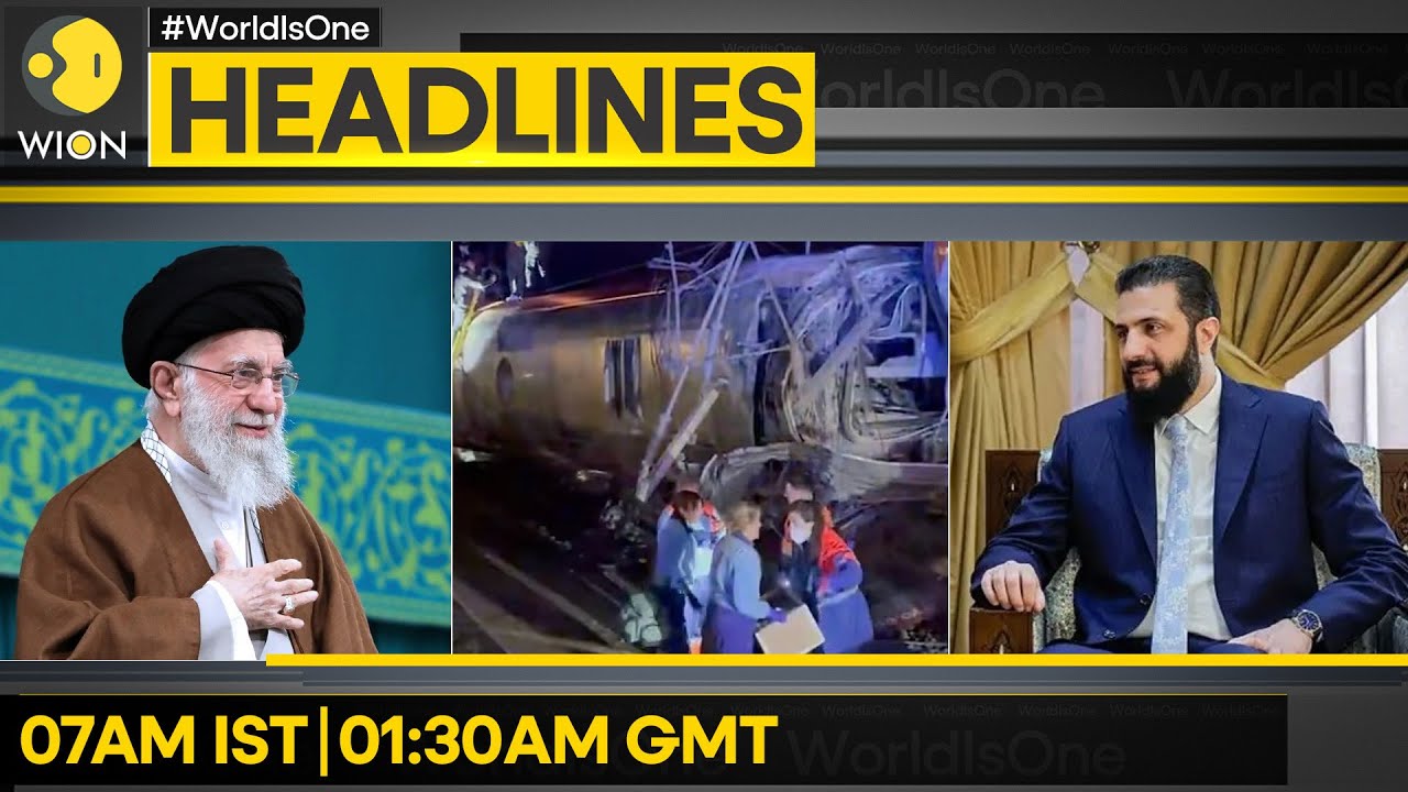 Iran: Attack On Khamenei Means War |  At Least 21 Killed In Spain Train Collision | WION Headlines