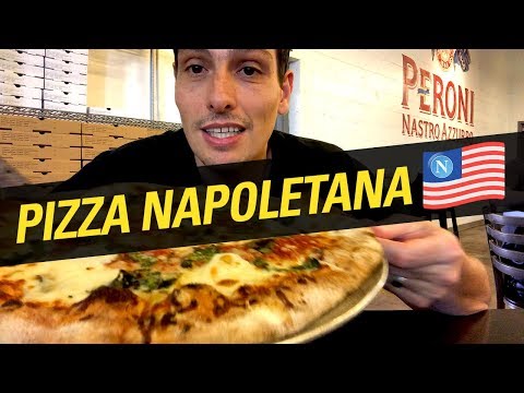 🍕🌋VERA PIZZA NAPOLETANA IN AMERICA..... Buonissima!