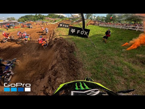 GoPro: Mikkel Haarup 2024 FIM MX2 Moto 2 from Round 10 Italy