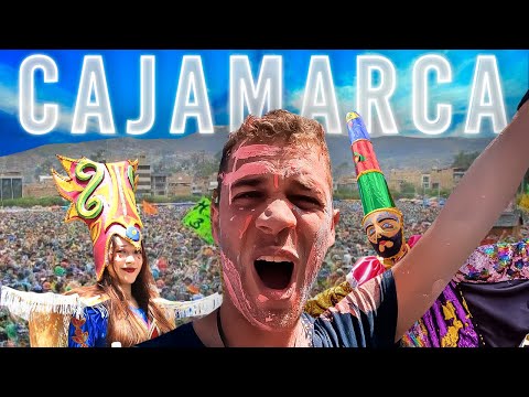 ASÍ SE VIVE el Carnaval MÁS GRANDE del Perú 🎭 | CARNAVAL DE CAJAMARCA