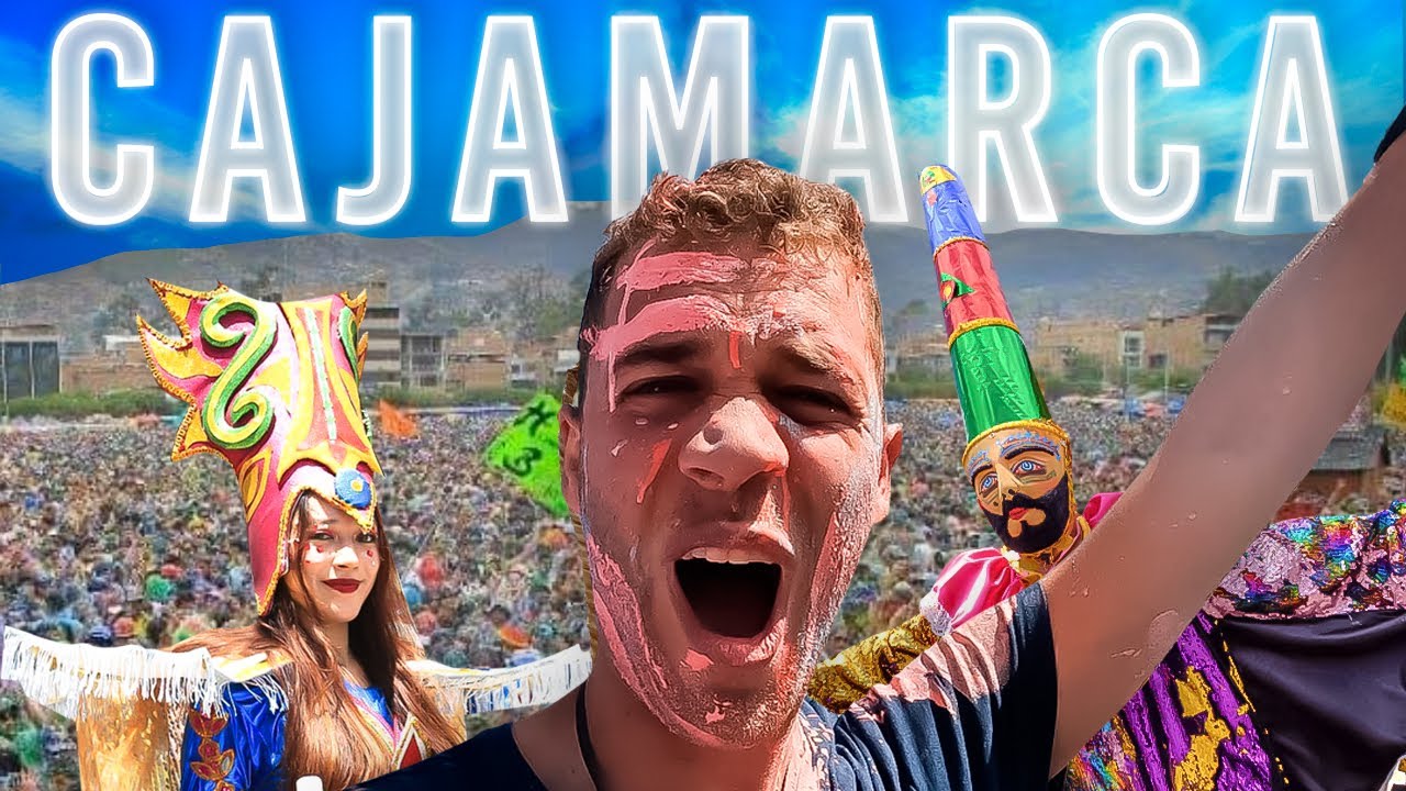 ASÍ SE VIVE el Carnaval MÁS GRANDE del Perú 🎭 | CARNAVAL DE CAJAMARCA