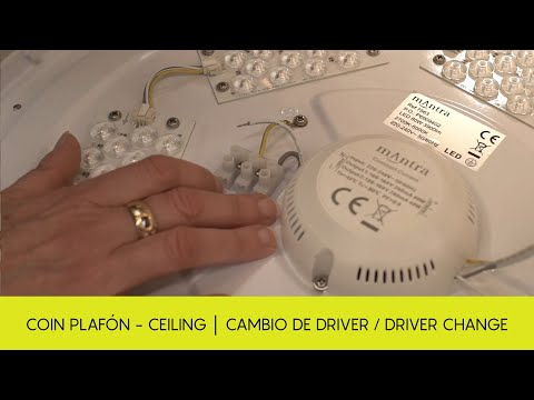 Стельовий світильник Mantra COIN 56W LED CEILING 7568 - Відео 1