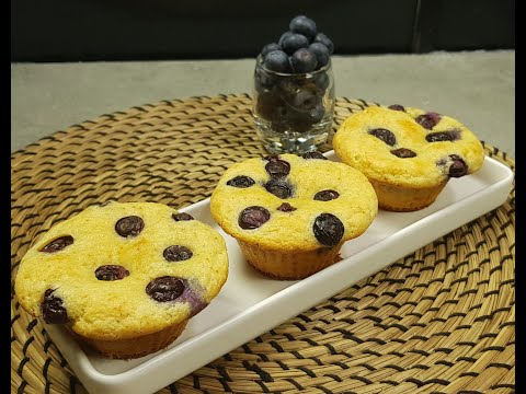 Keto Blueberry Muffins
