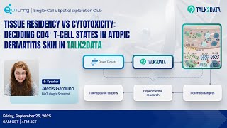 EP54: Tissue Residency vs Cytotoxicity: Decoding CD4 T-cell States in Atopic Dermatitis in Talk2Data