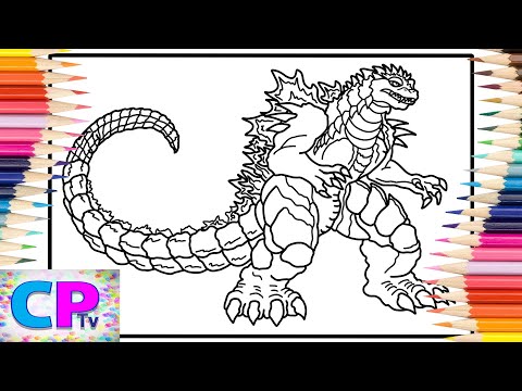 Godzilla Coloring Pages/Huge Godzilla/Marin Hoxha - Endless/Mendum - Beyond(feat. Omri)[NCS Release]