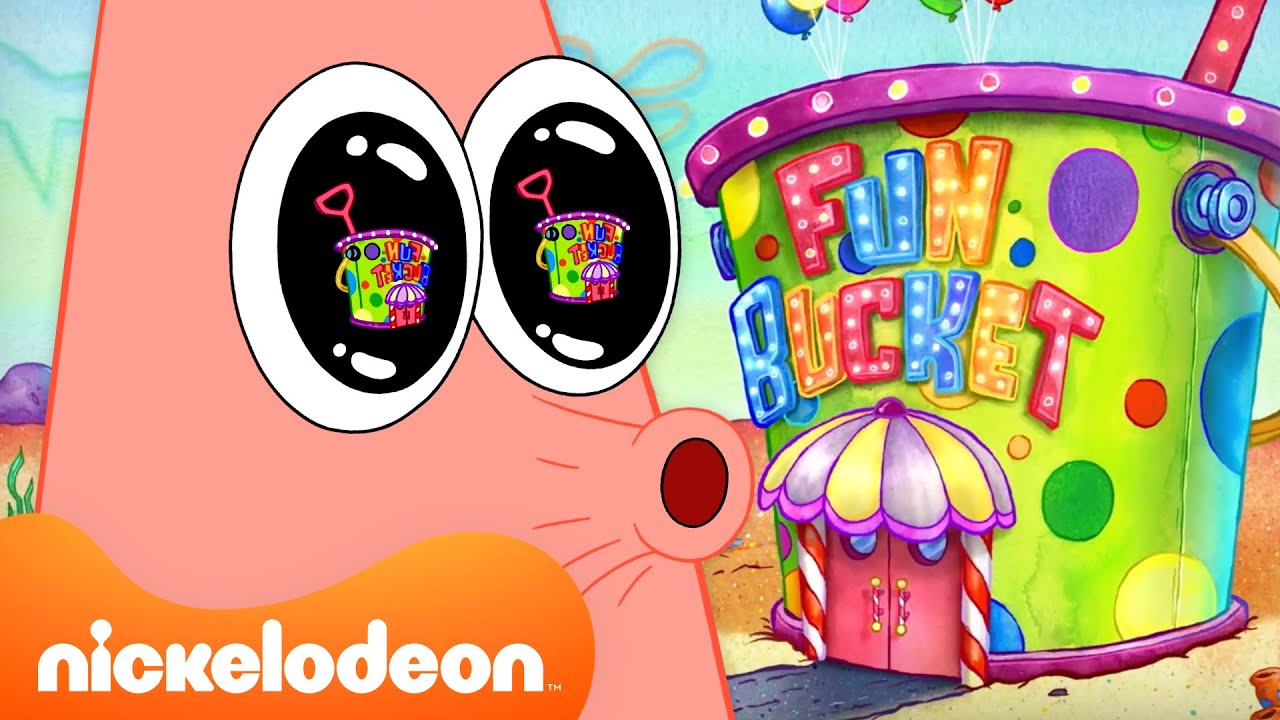 Patrick's Birthday Surprise to the... Fun Bucket?! | The Patrick Star Show | Nickelodeon UK