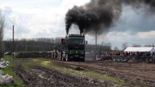 preview picture of video 'Truckpullers testen in Nederhemert'
