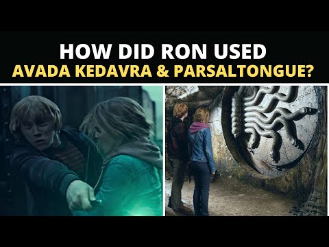 Ron use Avada kedavra on Nagini + How Ron speak Parseltongue - Harry Potter Explained