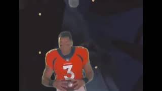 Broncos Country Let's Ride with 9/11 footage in the background