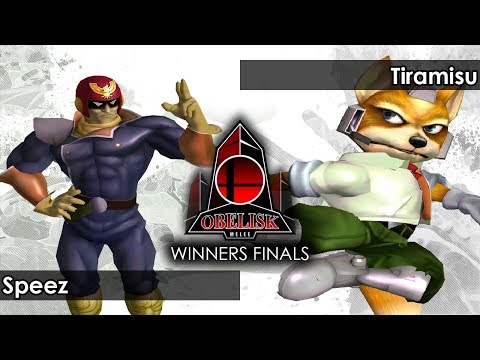 Melee: Speez (Captain Falcon) V Tiramisu (Fox) - Obelisk 64 Tournament SSBM