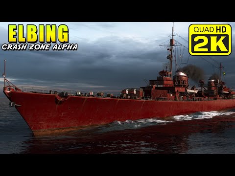 Destroyer Elbing - Like a Pro on Crash Zone Alpha