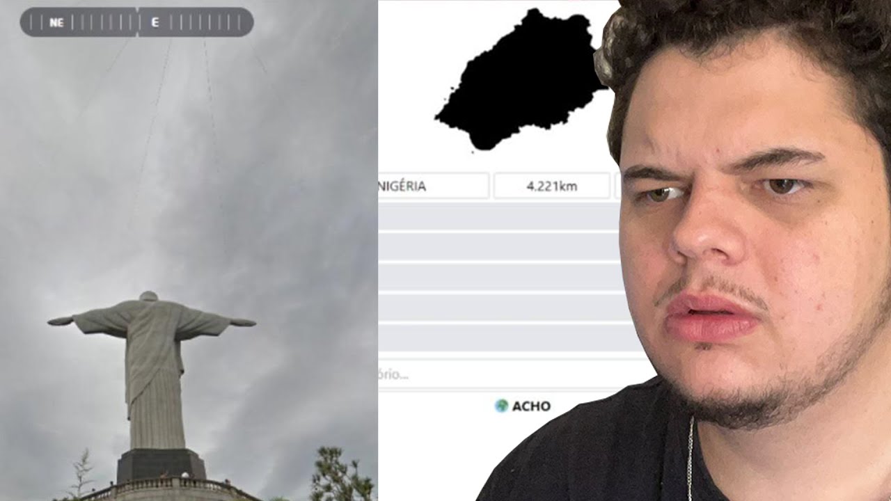 COMPILADO de JOGOS de GEOGRAFIA + GEOGUESSR