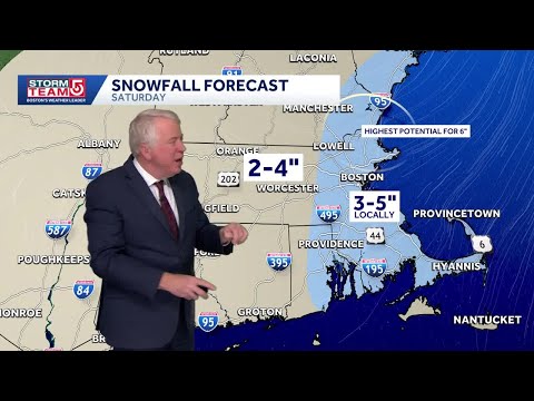 Video: Snow and extreme cold for Super Bowl weekend