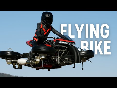 Lazareth LMV 496 – The World’s First Real Flying Motorcycle! - Forget the Kawasaki Corleo