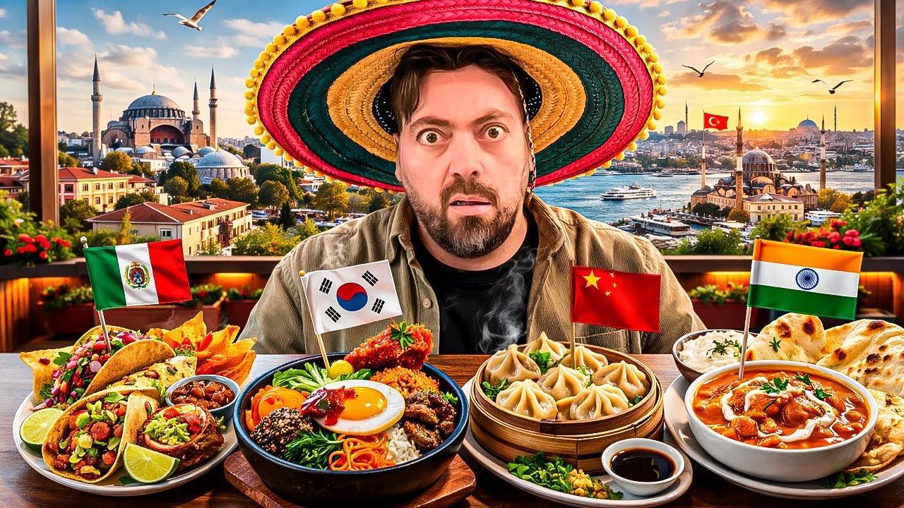 DÜNYA MUTFAĞININ EEEN ACI YEMEKLERİNİ DENEDİM!