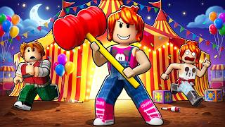 A MARRETÃO NO CIRCO DO ROBLOX! (Flee The Facility)