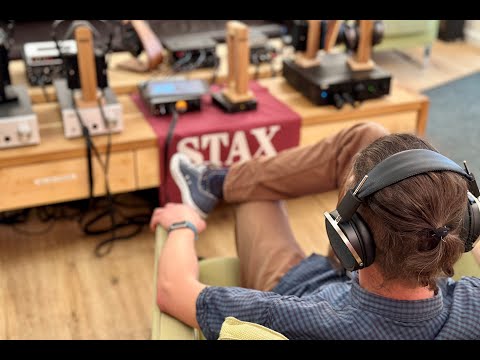 Stax-Set SRS-X1000: Einstiegskopfhörer SR-X1 mit dem Treiberverstärker SRM-270S