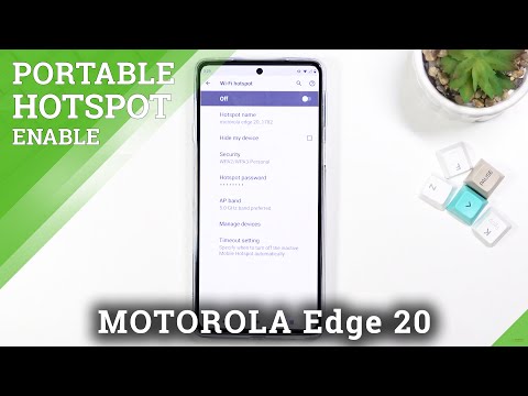 How to Allow Portable Hotspot on MOTOROLA Edge 20 – Network Access Point