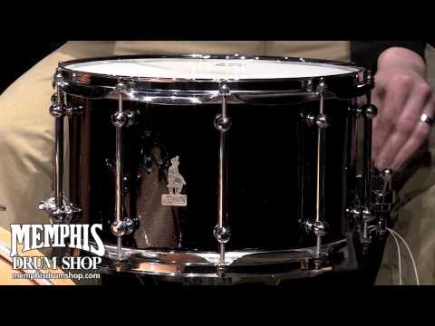 Brady 14 x 8 Jarrah Ply Snare Drum - Black Sparkle Lacquer