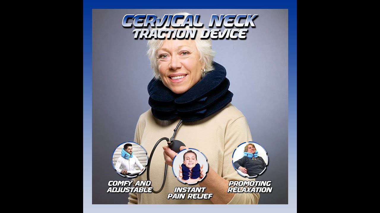 Appareil de traction cervicale | Étireur de cou video thumbnail